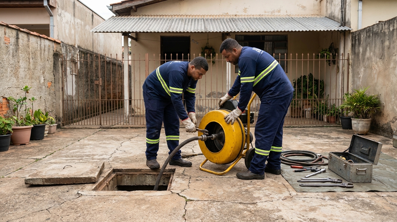 Desentupimento de esgoto em Macapá‑AP