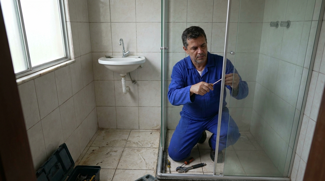 Reparo de box de vidro em Macapá‑AP